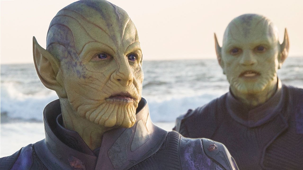 Gave TV-trailer 'Captain Marvel' toont Skrull-transformatie