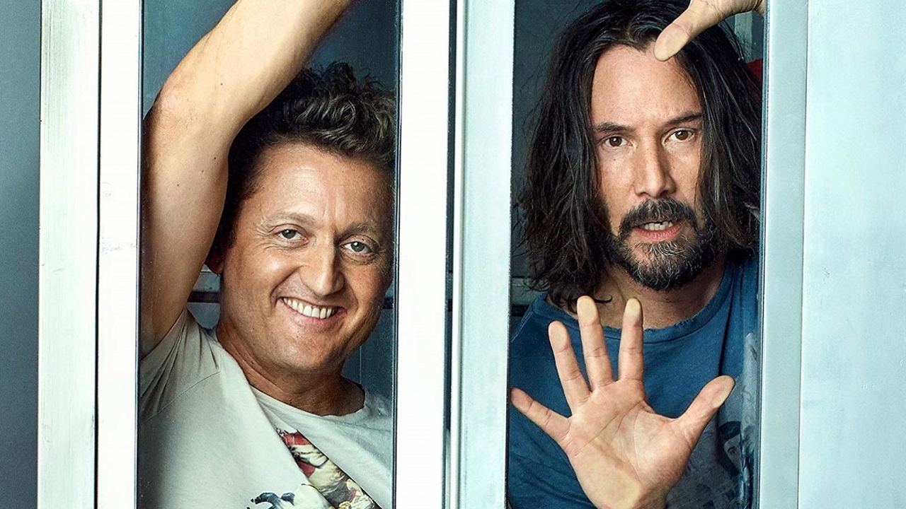 Keanu Reeves geschoren, opnames 'Bill & Ted 3' afgetrapt