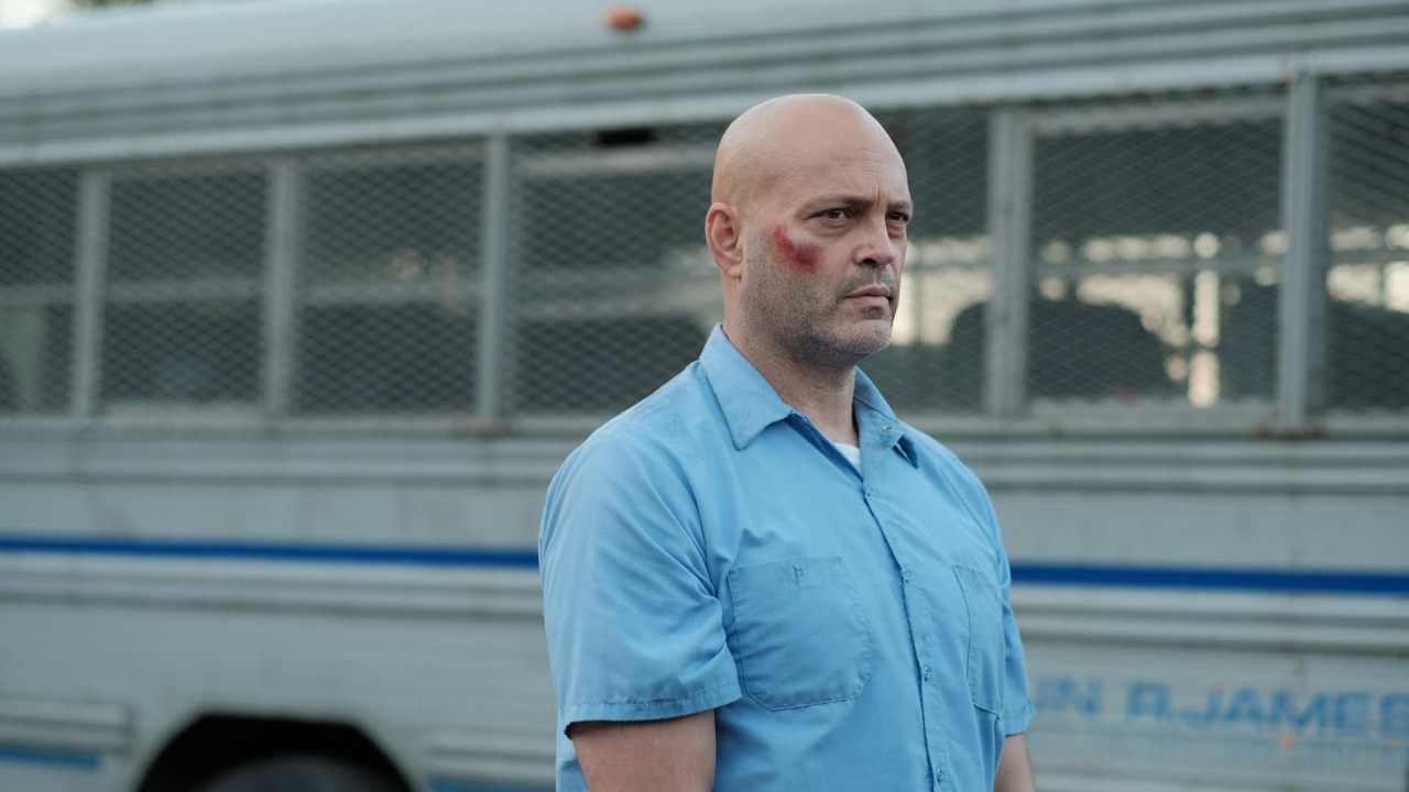 Kale Vince Vaughn in eerste foto's gevangenisthriller 'Brawl in Cell Block 99'