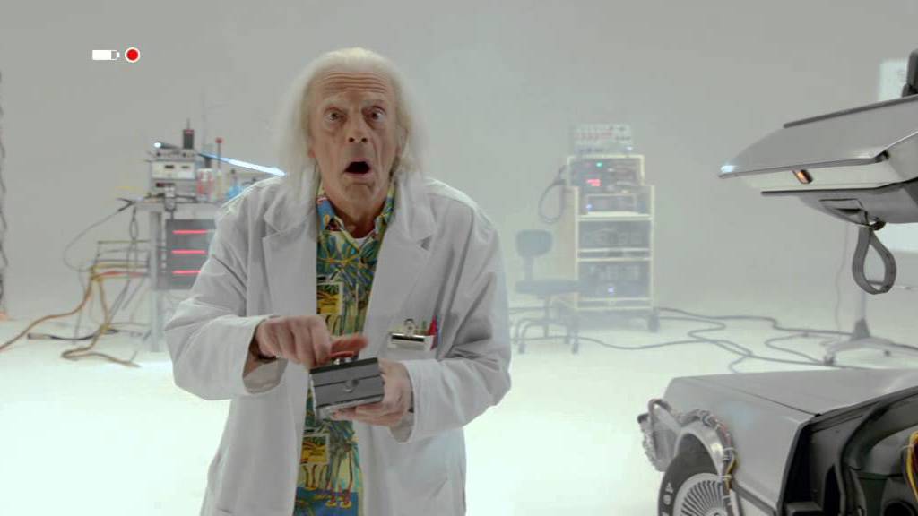 Doc Brown redt de wereld in nieuwe korte 'Back to the Future'-film