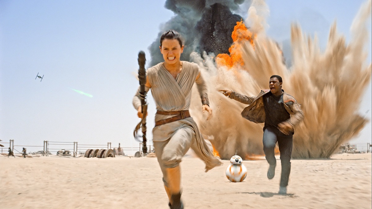 Omschrijvingen Rey & Finn in 'Star Wars: The Force Awakens'