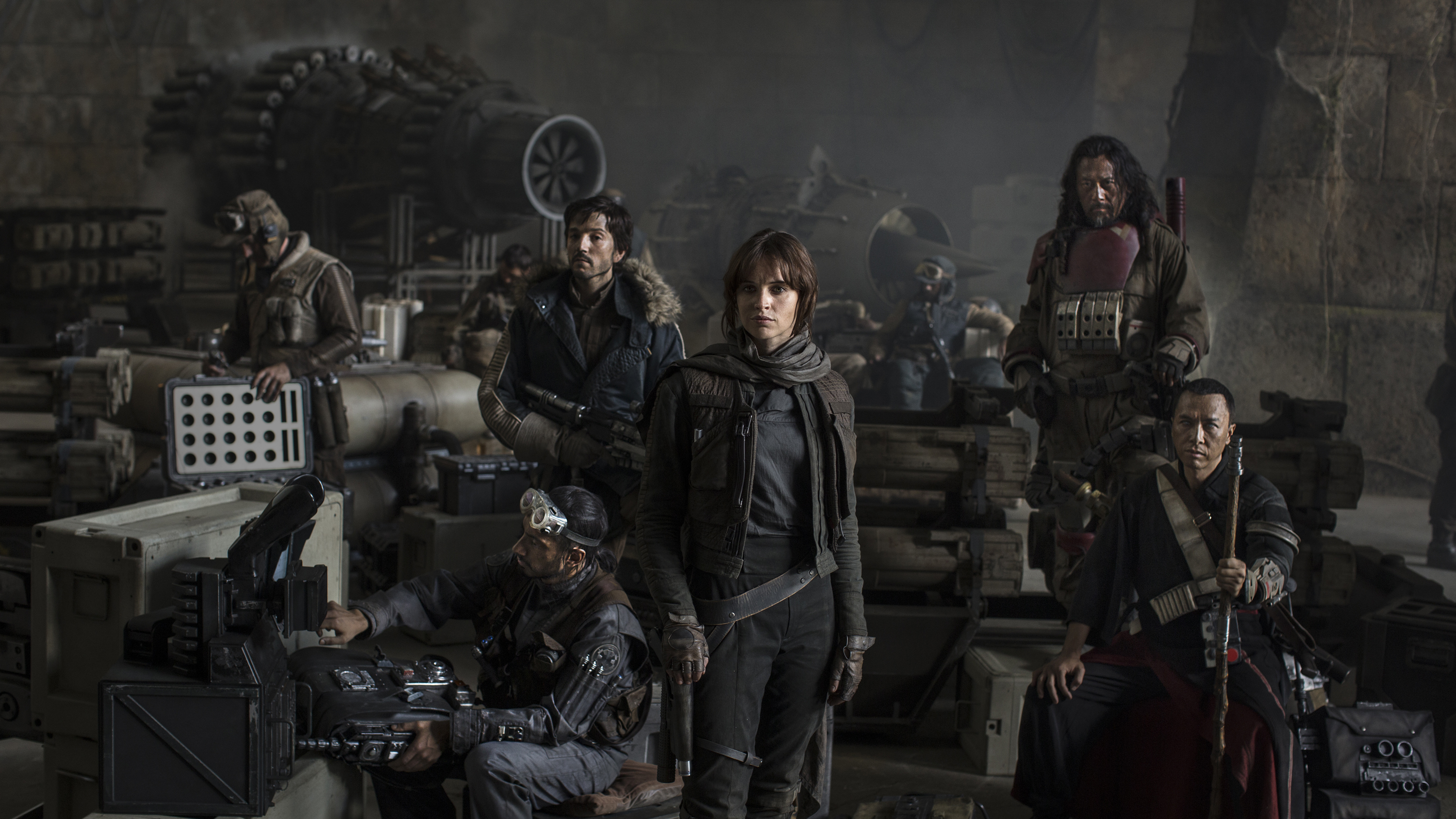 Eerste foto 'Star Wars: Rogue One' onthult hoofdpersonen