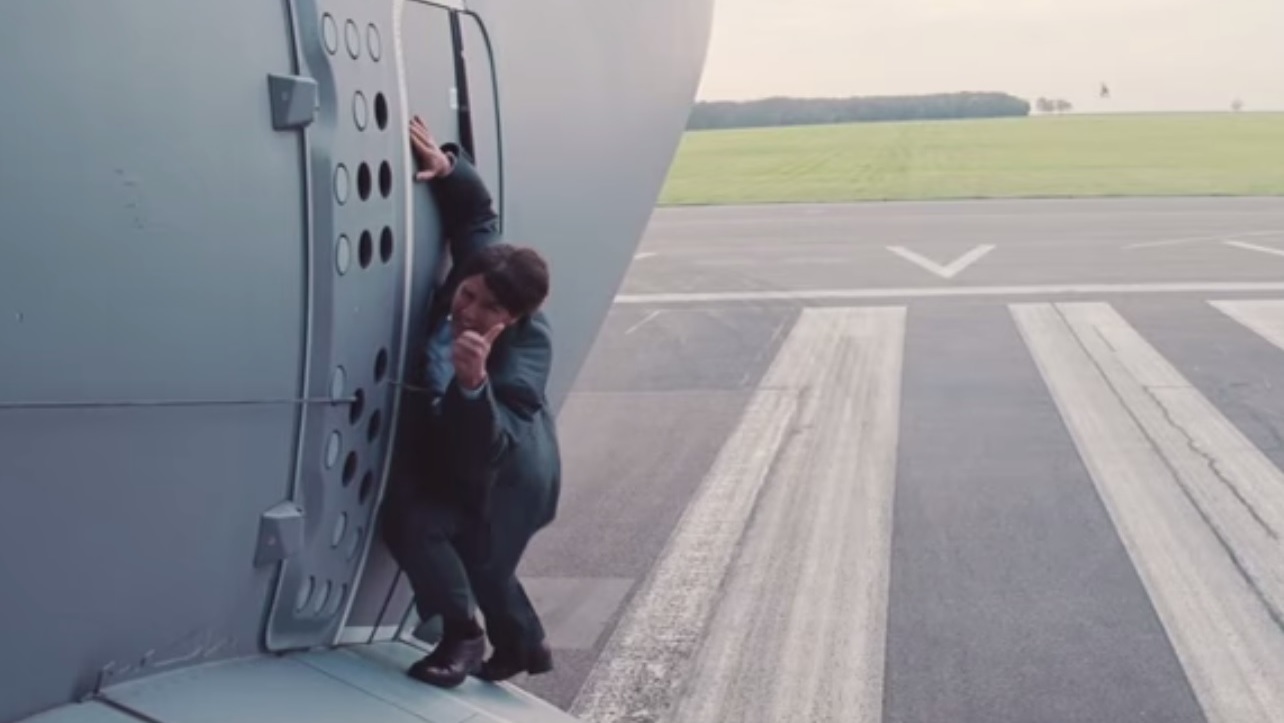 Tom Cruise's duizelingwekkende stunt voor Mission: Impossible  Rogue Nation
