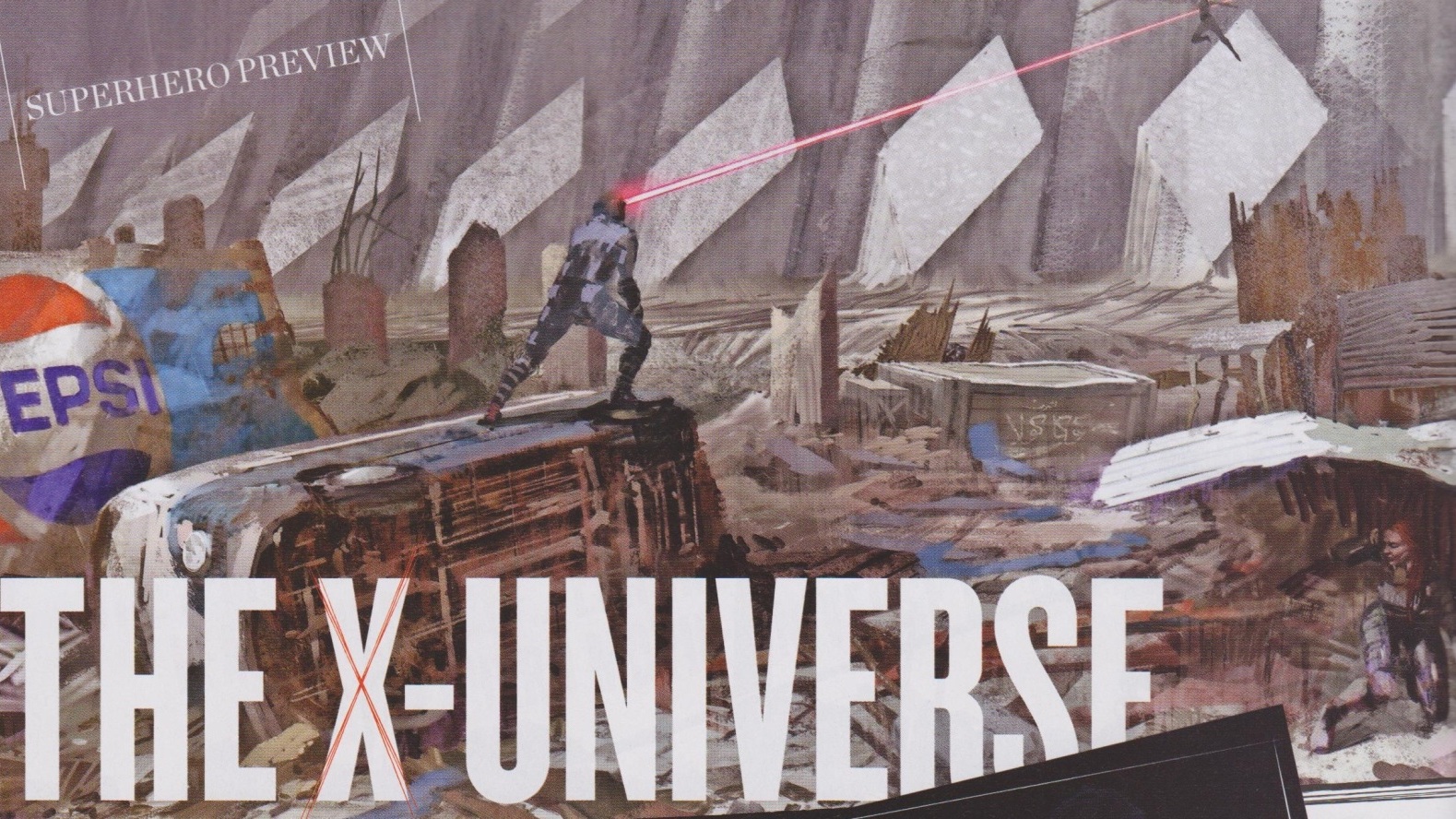 Concept-art Cyclops en Jean Grey voor 'X-Men: Apocalypse'