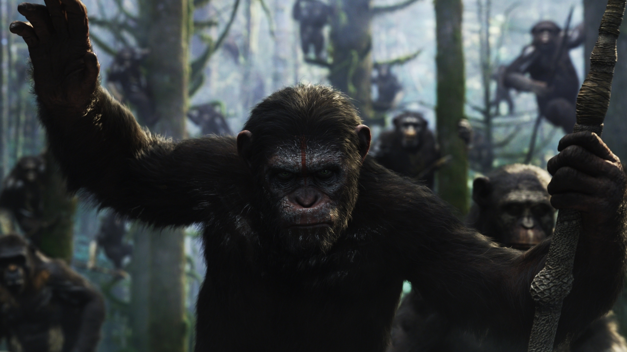 Veel actie in TV-spot 'Dawn of the Planet of the Apes'