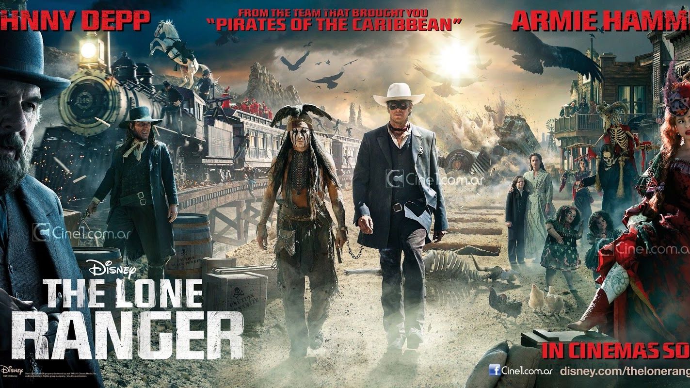 Grote nieuwe banner 'The Lone Ranger'