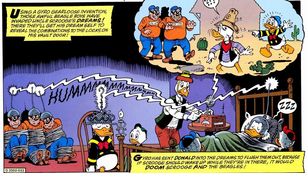 Inception plot gestolen van Donald Duck