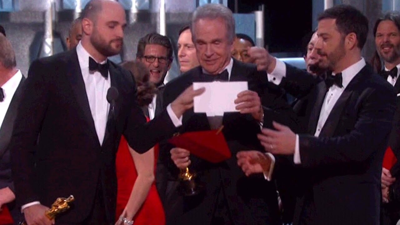 Hollywood's elite over gigantische Oscar-blunder