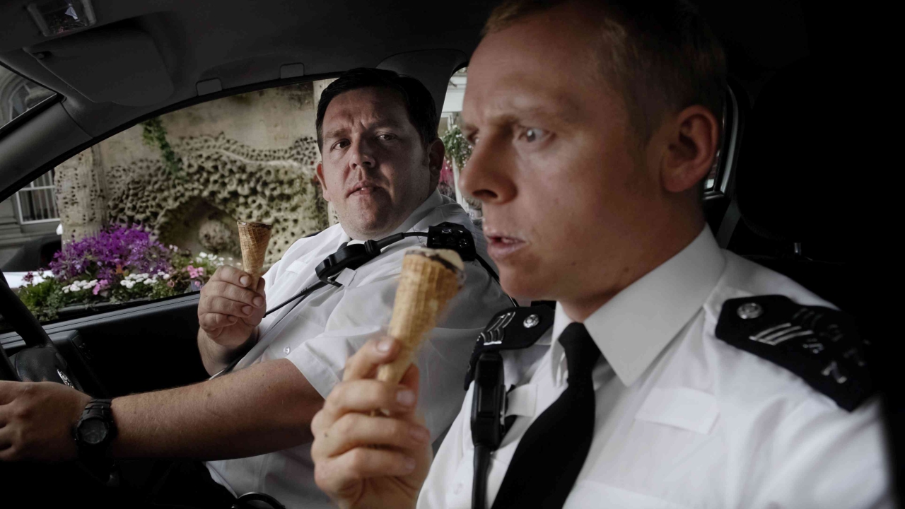 Deze briljante cameo in 'Hot Fuzz' is je waarschijnlijk nooit opgevallen