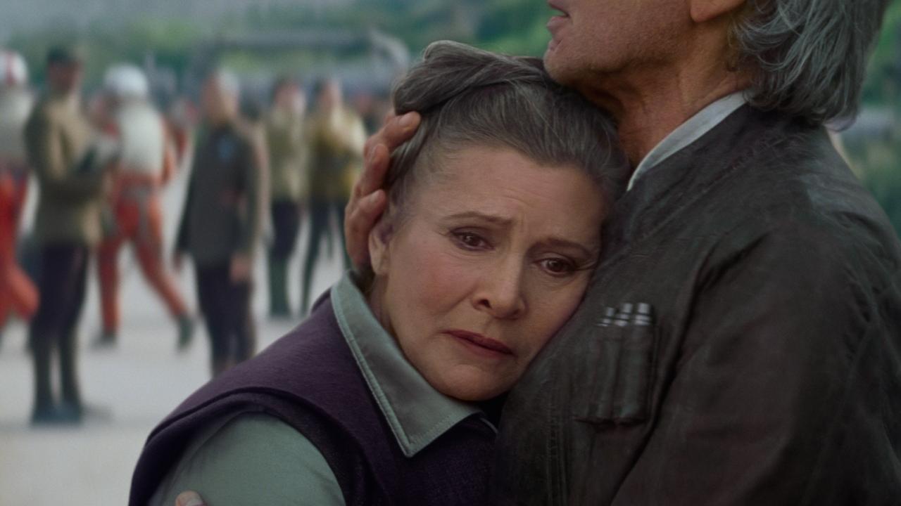 Carrie Fishers rol in 'Star Wars: The Last Jedi' blijft ongewijzigd