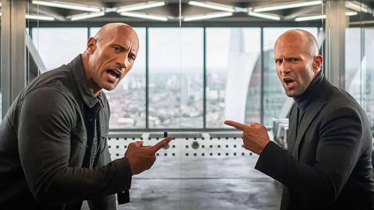 Dwayne Johnson deelt foto van Netflix-film 'Red Notice'