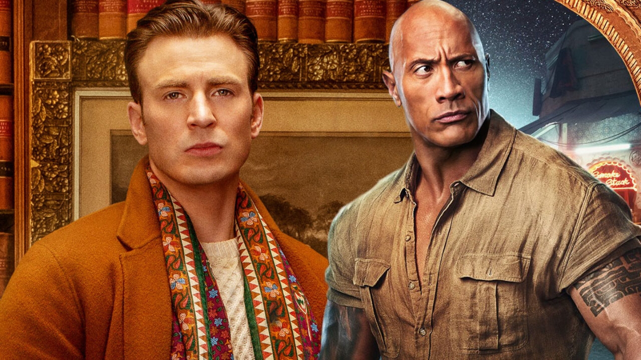 Dwayne Johnson en Chris Evans op eerste officiële foto 'Red One'