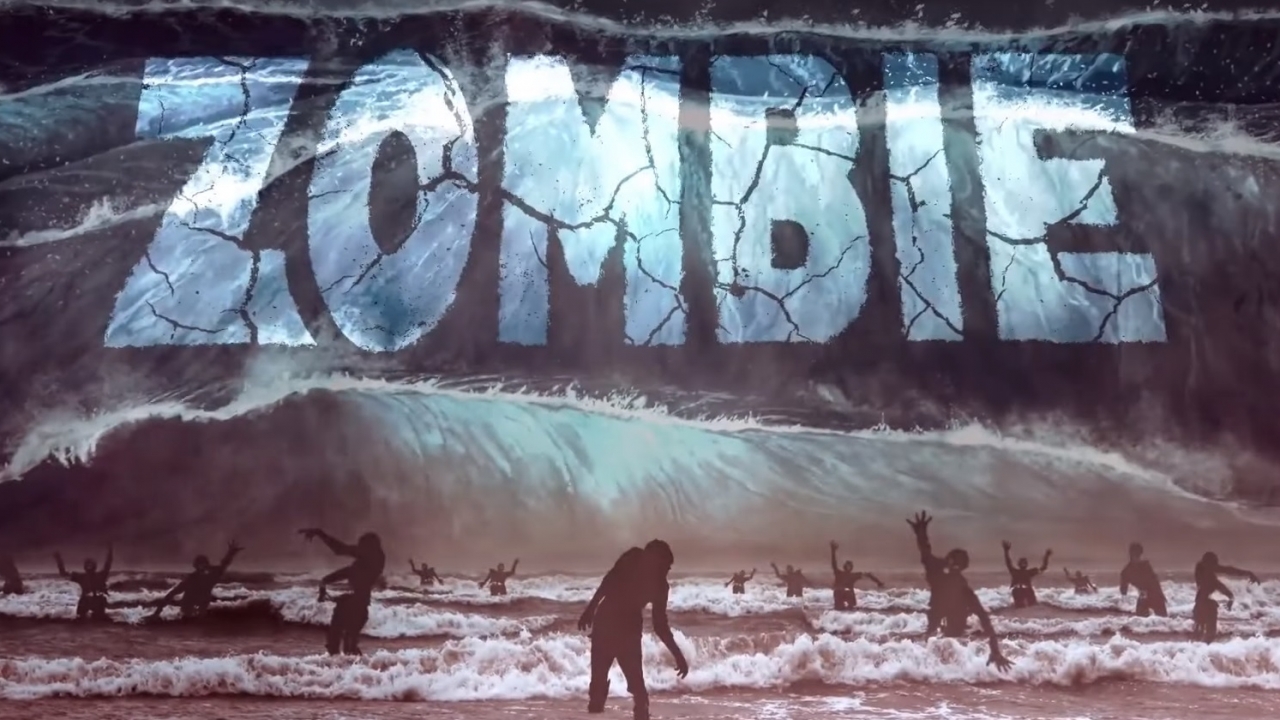 Zombie-tsunami in trailer 'Zombie Tidal Wave'!