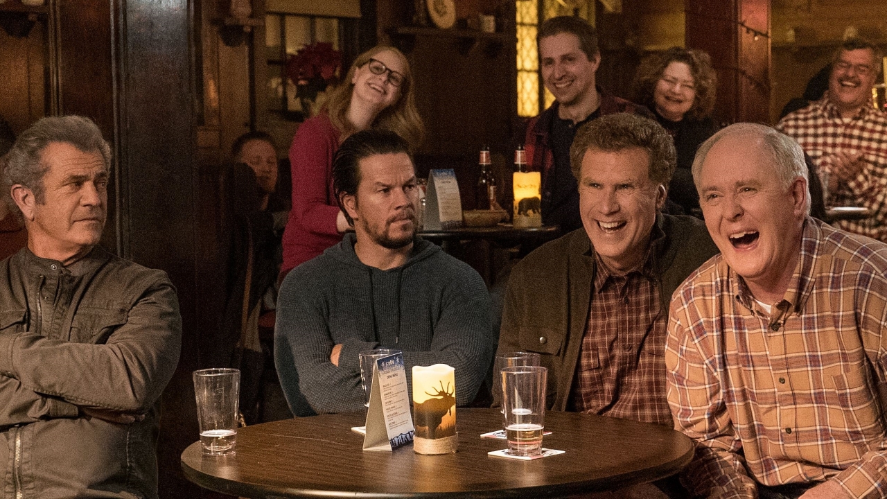 Coole Mel Gibson & vreugdevolle John Lithgow in trailer 'Daddy's Home 2'