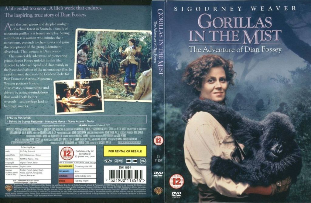 Gorillas in the Mist: The Story of Dian Fossey (1988) | FilmTotaal - Gorillas In The Mist The Story Of Dian Fossey