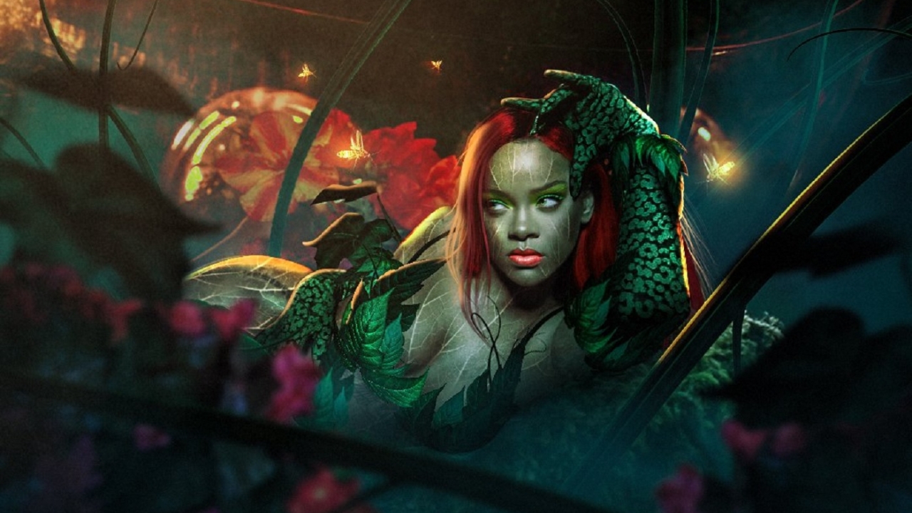 Rihanna als Poison Ivy en Michael B. Jordan als Superman!