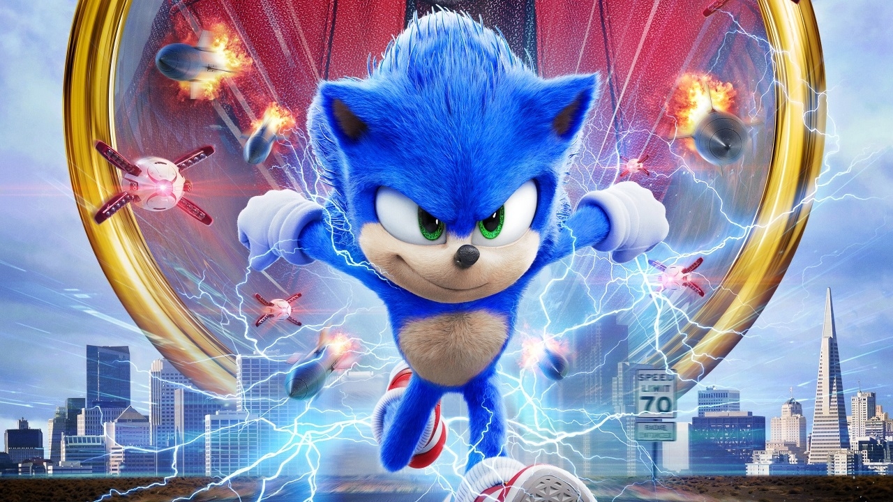Gave nieuwe poster 'Sonic the Hedgehog'