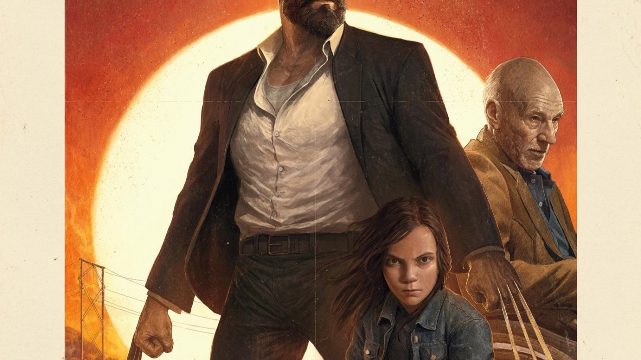 Old School IMAX-poster 'Logan' en reeks strijdbare spots
