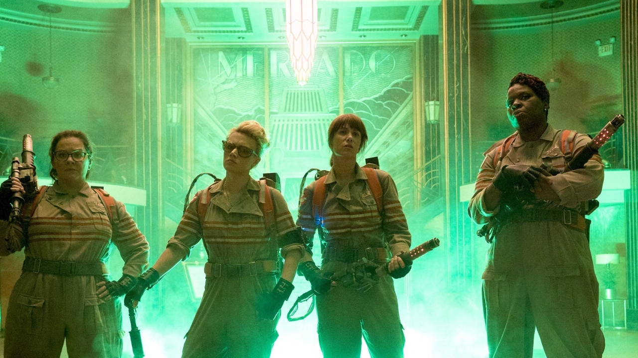 Nieuwe officiële foto 'Ghostbusters'