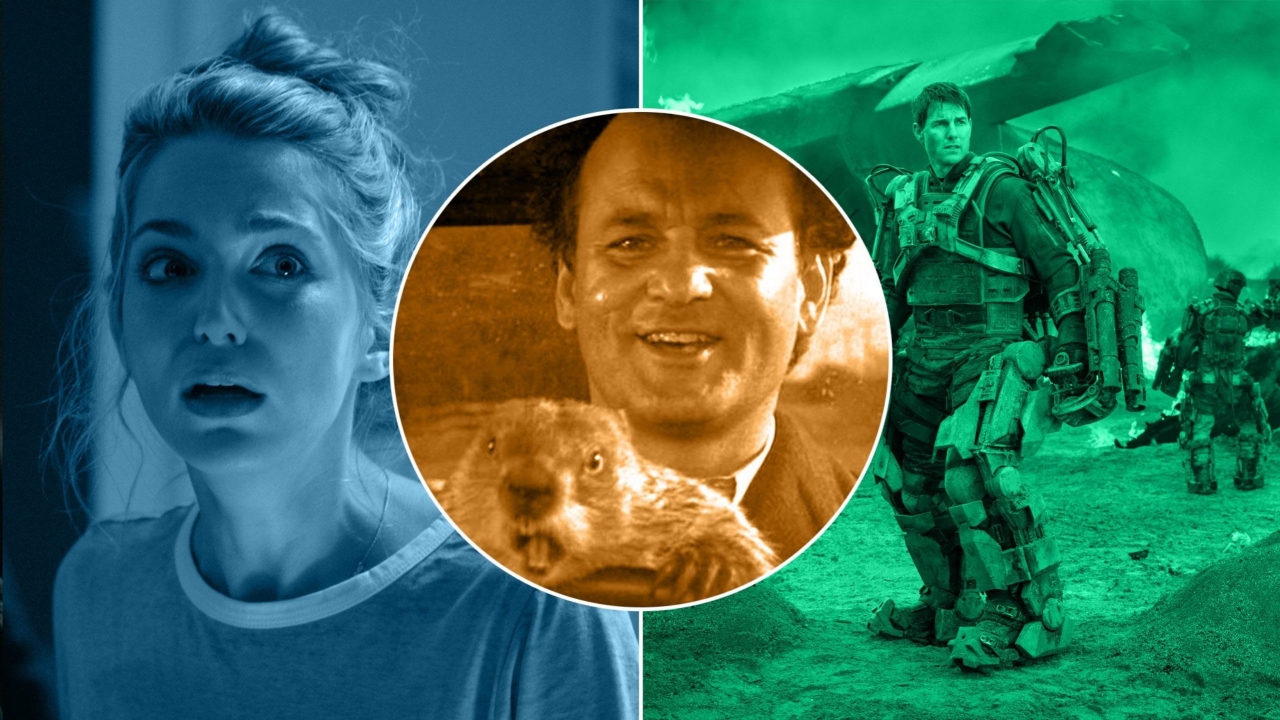 4 films als 'Groundhog Day': iedere dag hetzelfde!