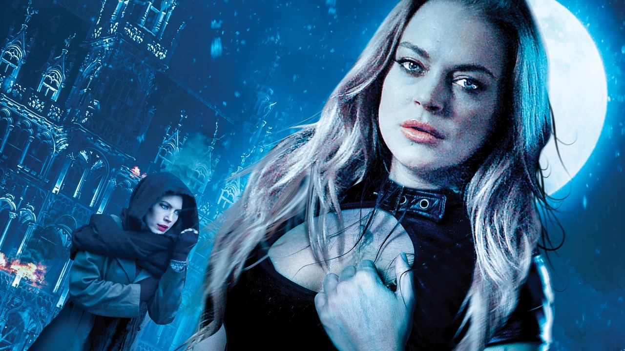Comeback: Lindsay Lohan tegen weerwolven in trailer 'Among the Shadows'