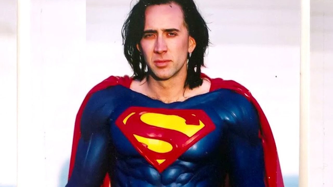 Nicolas Cage houdt nog steeds hoop op film met hem als Superman