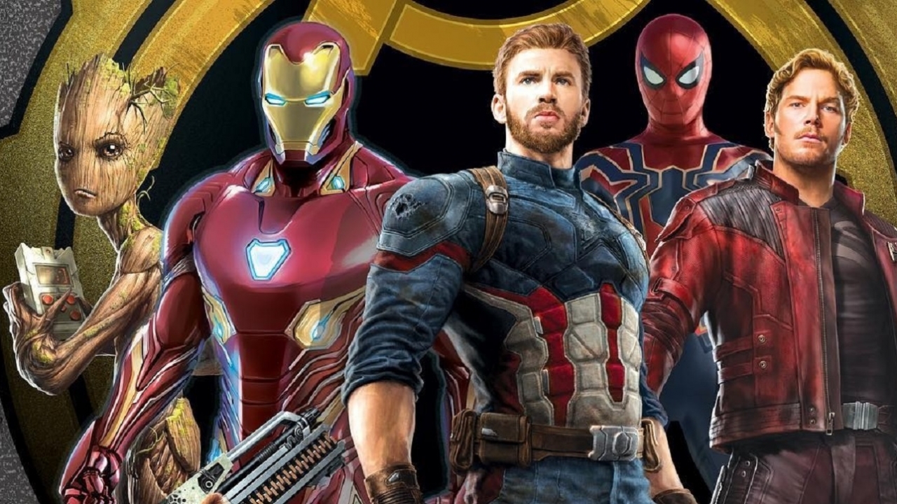 Guardians, Avengers en Spider-Man op 'Avengers: Infinity War' promo-poster!