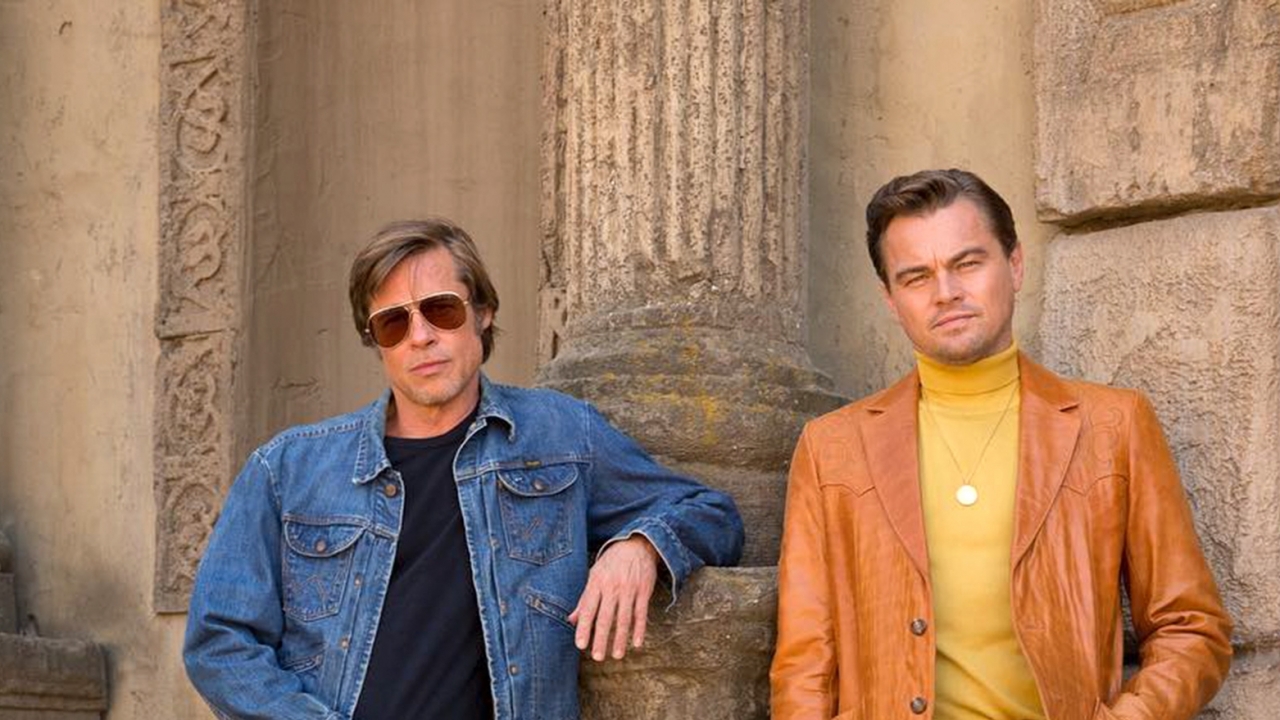 Eerste beeld DiCaprio & Pitt in 'Once Upon A Time in Hollywood'