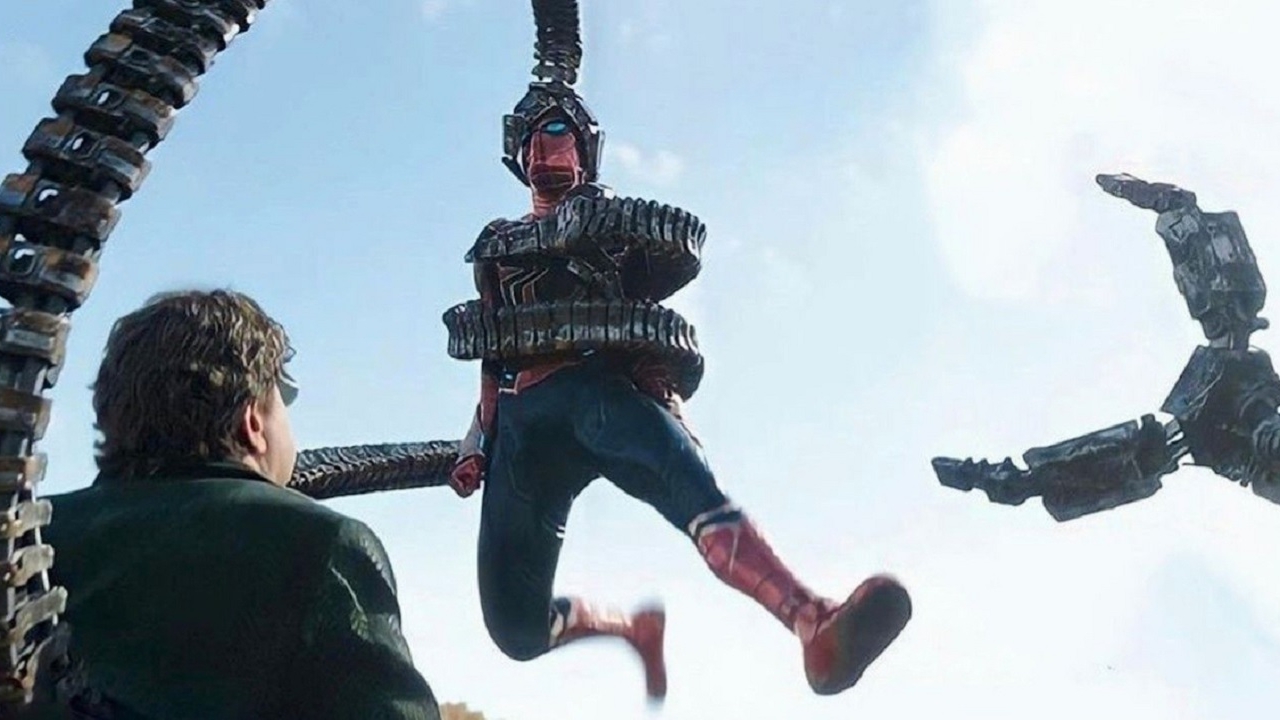 Nieuwe Doc Ock-foto's uit volgende 'Spider-Man'-film