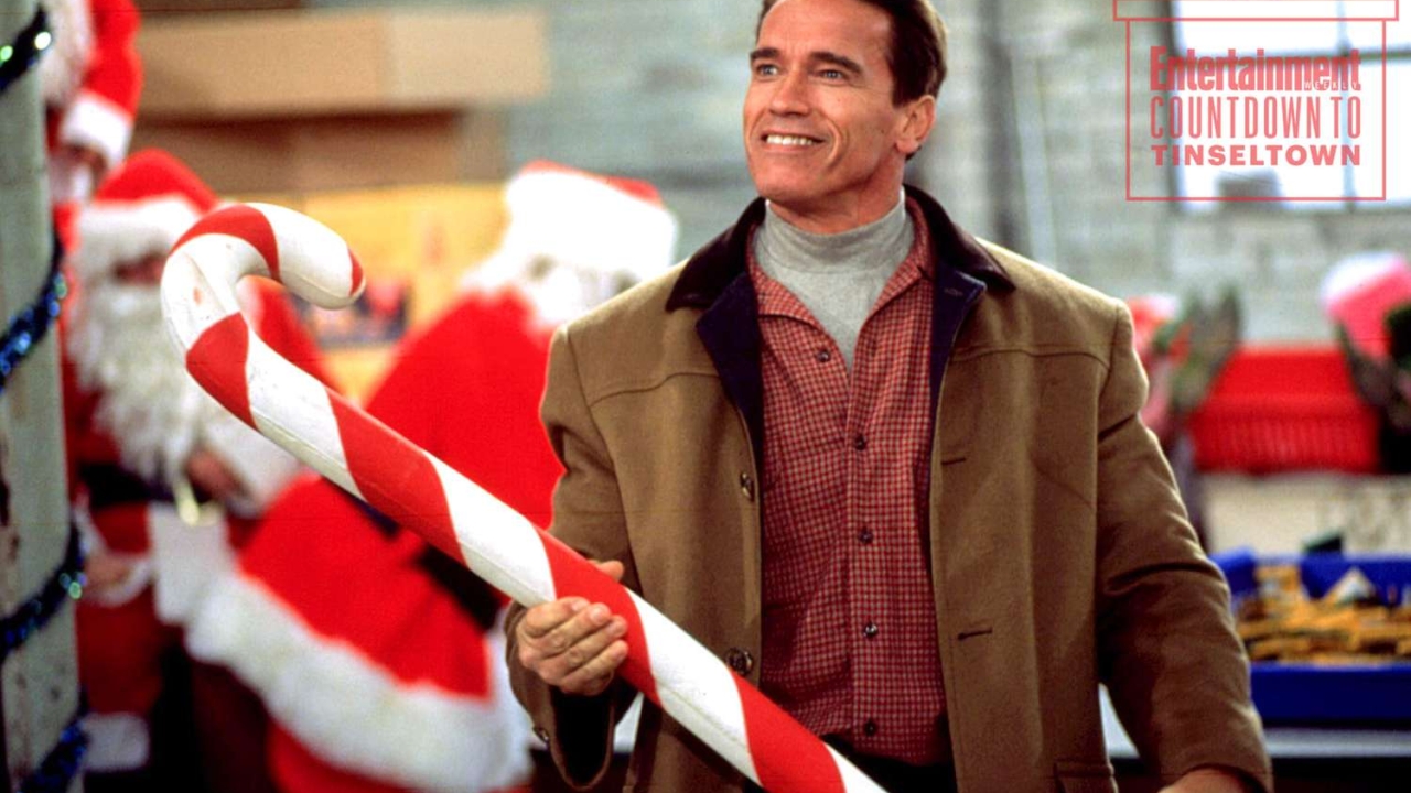 Arnold Schwarzenegger is de kerstman op eerste foto nieuwe kerstfilm