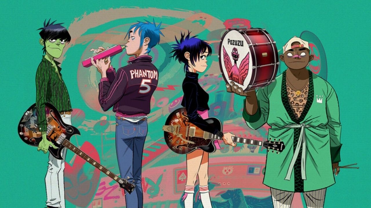 Netflix gaat een film maken over de 'Gorillaz' band