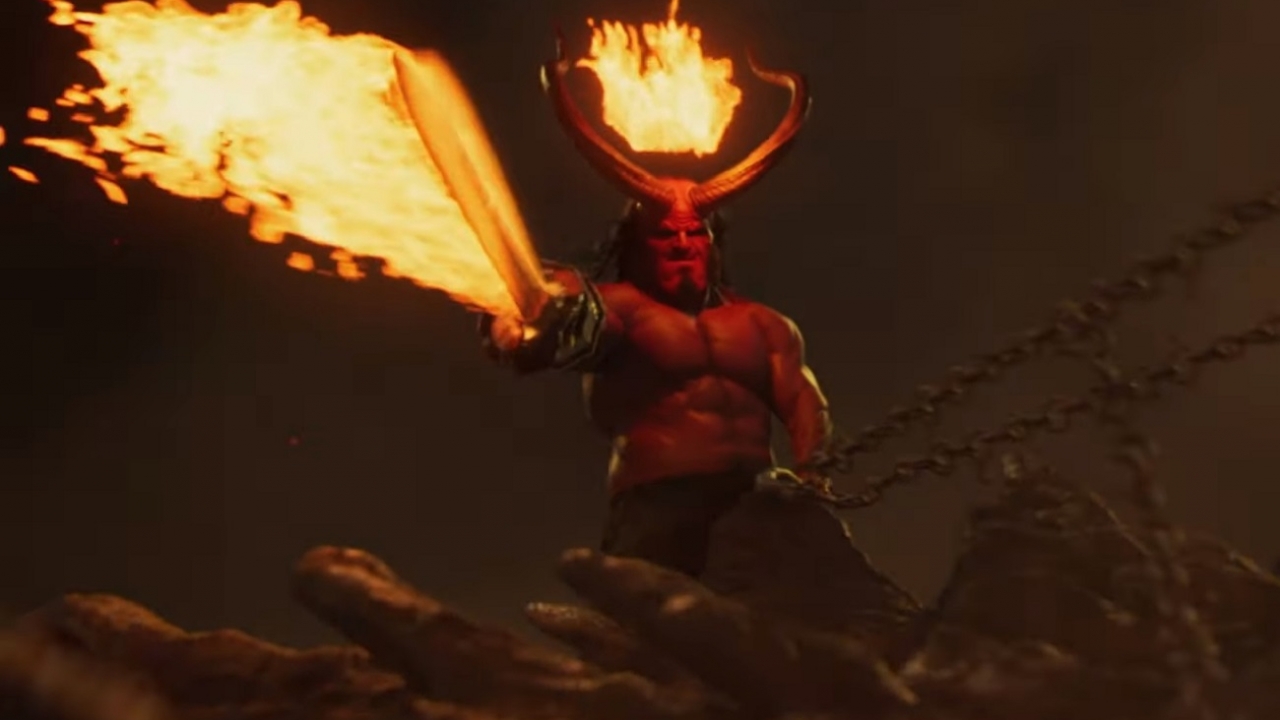 Keiharde en bloederige trailer 'Hellboy'!