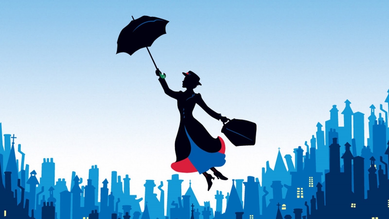 Eerste foto Emily Blunt in 'Mary Poppins' reboot