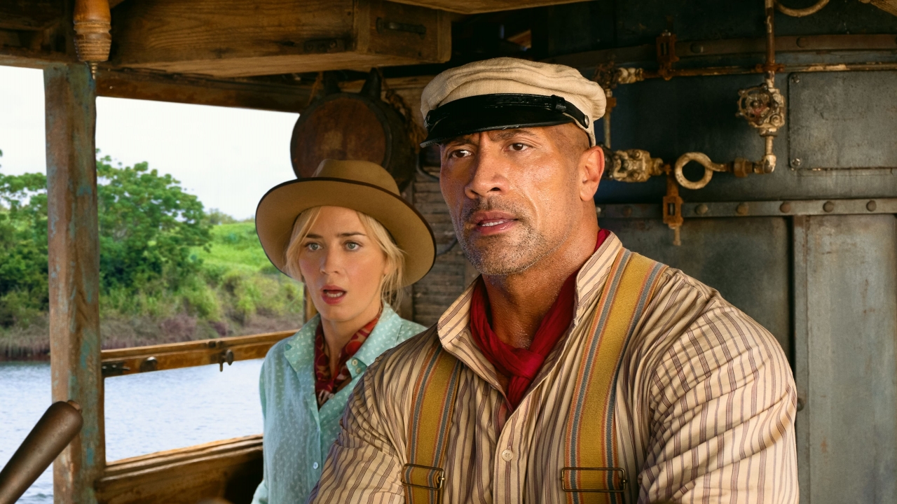 Dwayne Johnson is echt stapelgek op zijn 'Jungle Cruise'-collega Emily Blunt