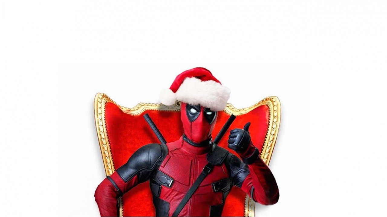 Uitnodigende poster 'Deadpool'