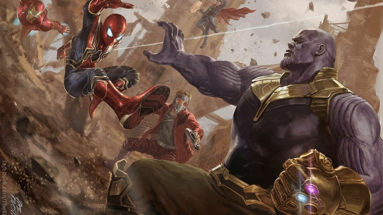 Waanzinnige actiescène met Thanos in 'Avengers: Infinity War'