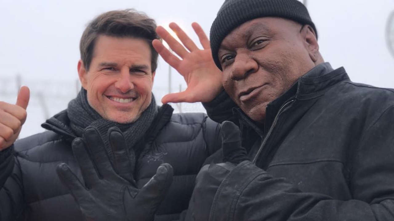 Ethan & Luther op foto 'Mission: Impossible 6'