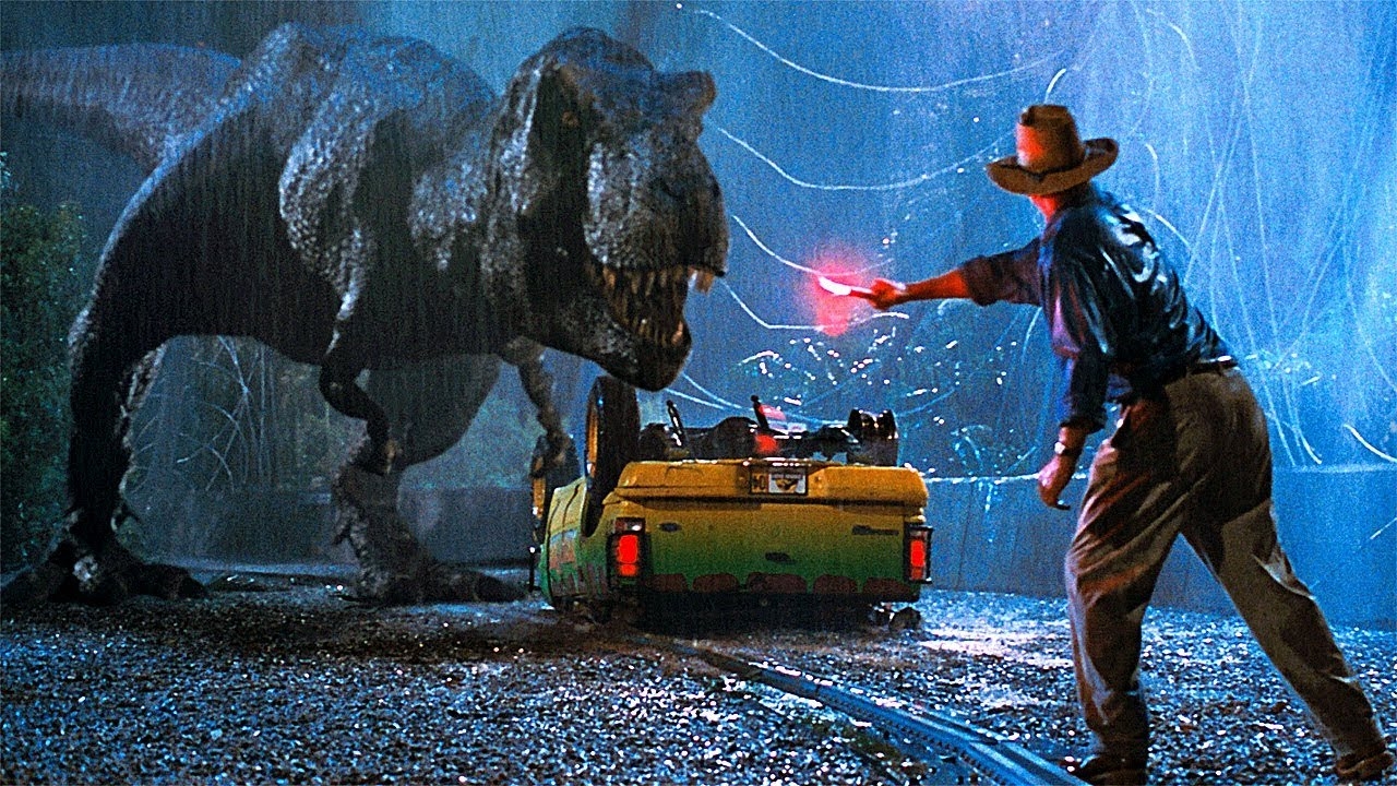 T-rex scène in 'Jurassic Park' moest veel gruwelijker worden