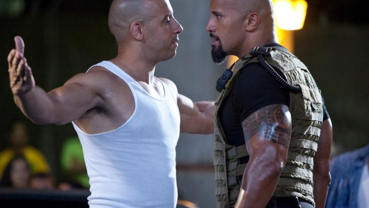 Fans geloven niets van de publieke ruzie tussen Vin Diesel en Dwayne Johnson
