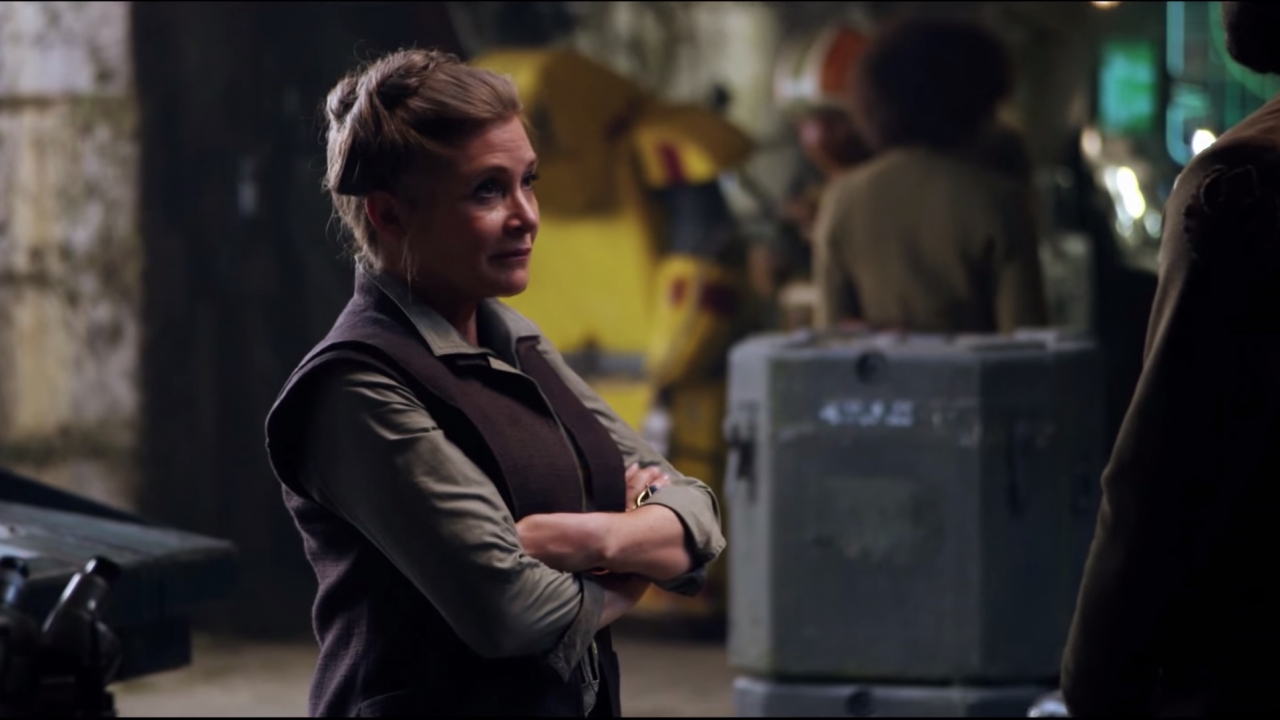 Gerucht: Heropnames 'Star Wars: The Last Jedi' wijzigen scènes Leia