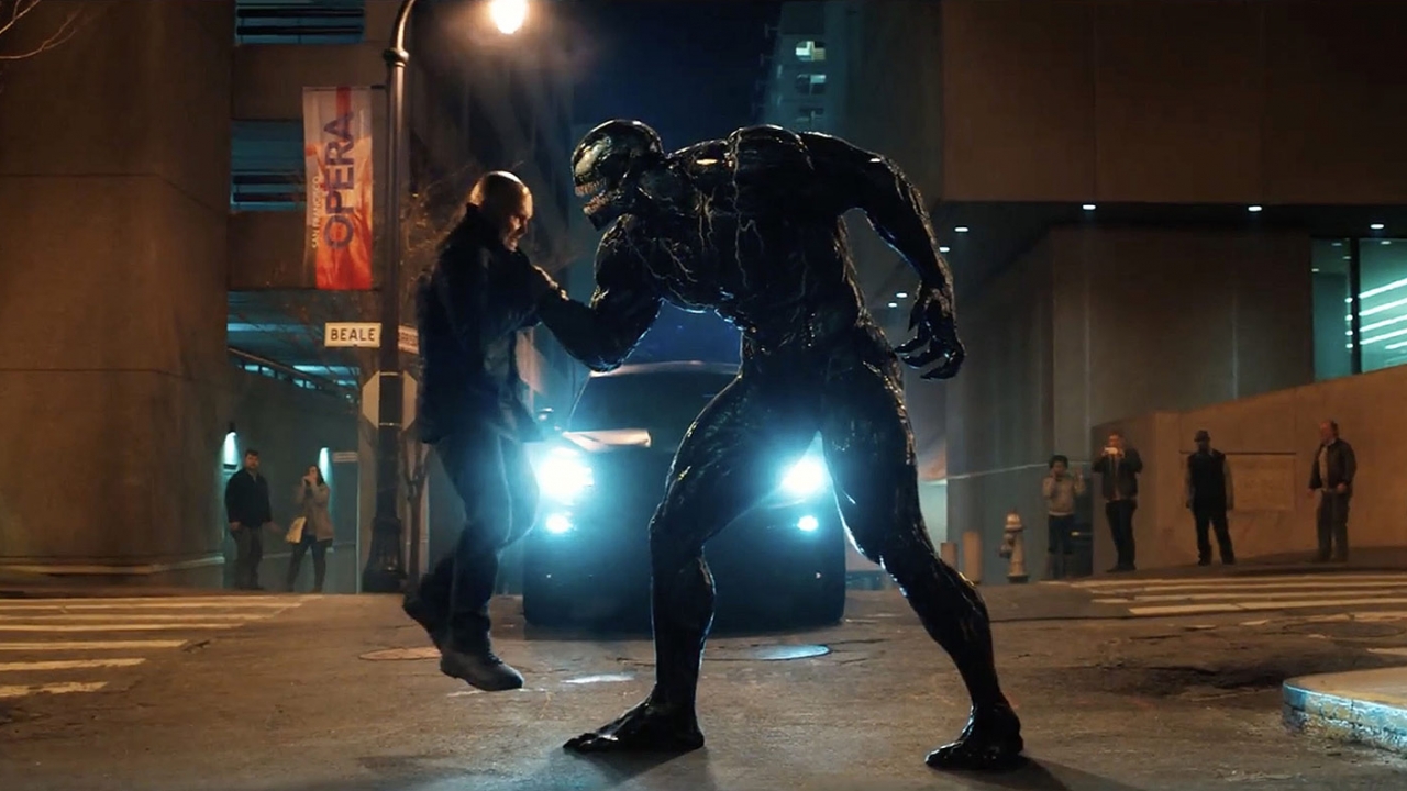 Blu-ray review 'Venom' met Tom Hardy als (zwarte) freak