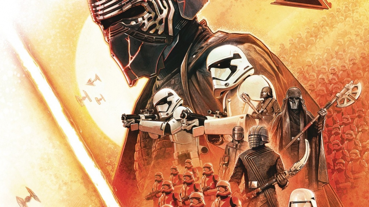 Kylo Ren met gebroken masker op poster 'Star Wars: The Rise of Skywalker'