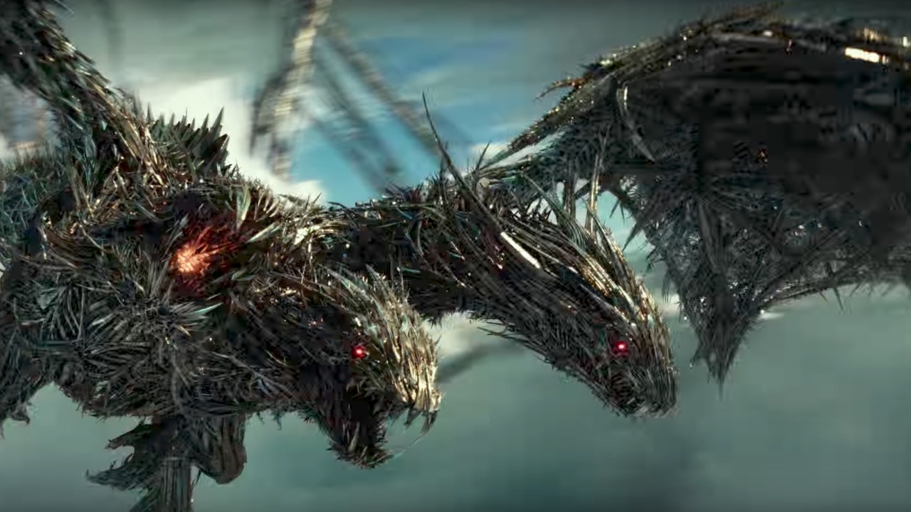 Driekoppige draak in nog een trailer 'Transformers: The Last Knight'