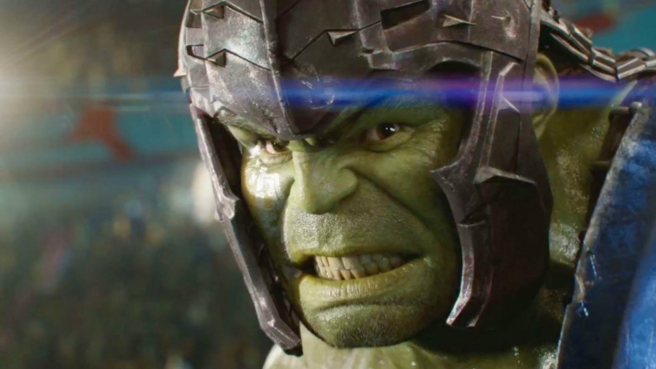 Hulk en Banner vochten tegen elkaar in 'Ragnarok'-arena in eerdere versie 'Infinity War'