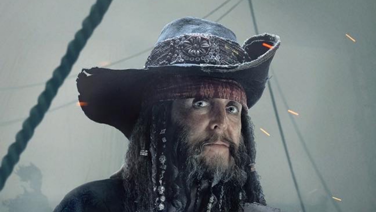 Paul McCartney is een piraat op poster 'Pirates of the Caribbean: Salazar's Revenge'