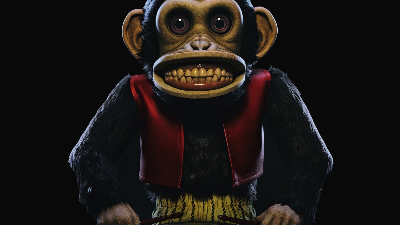 Tromgeroffel, want hier is dan eindelijk de eerste teaserposter voor 'The Monkey'