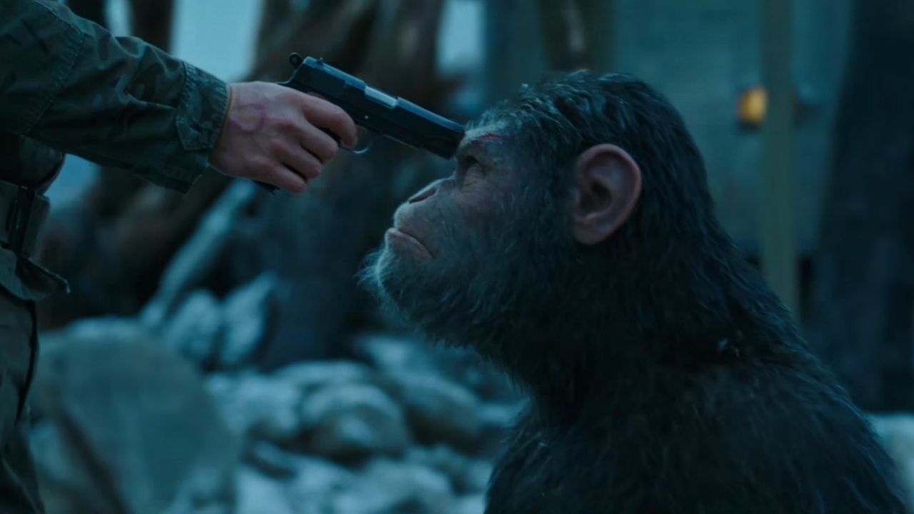 Stevige eerste trailer 'War for the Planet of the Apes!
