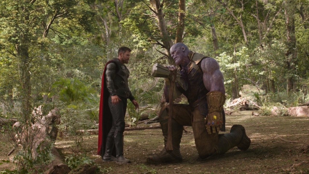Gevecht Thor vs. Thanos bijna veel grootser in 'Avengers: Infinity War'