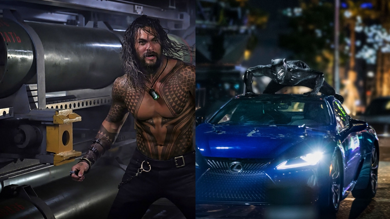 Stijlvolle 'Aquaman' en 'Black Panther' foto's
