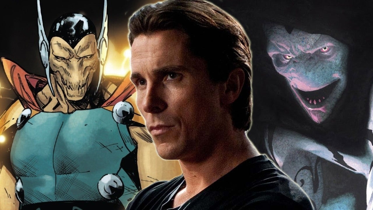 Wie speelt Christian Bale (Batman) in de Marvel-film 'Thor: Love and Thunder'?